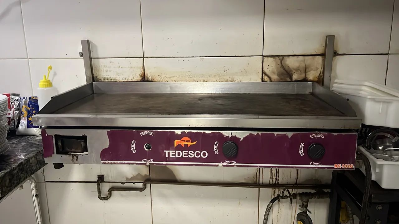 Chapa a Gás Tedesco 