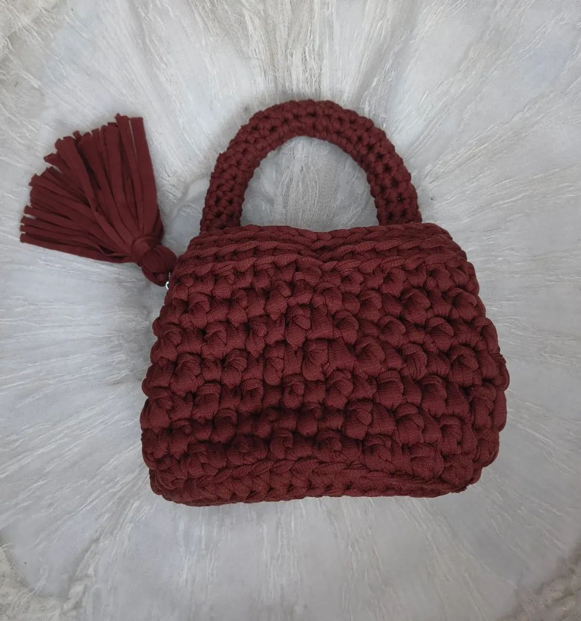 BOLSA DE CROCHÊ (NOVA) - Foto 2