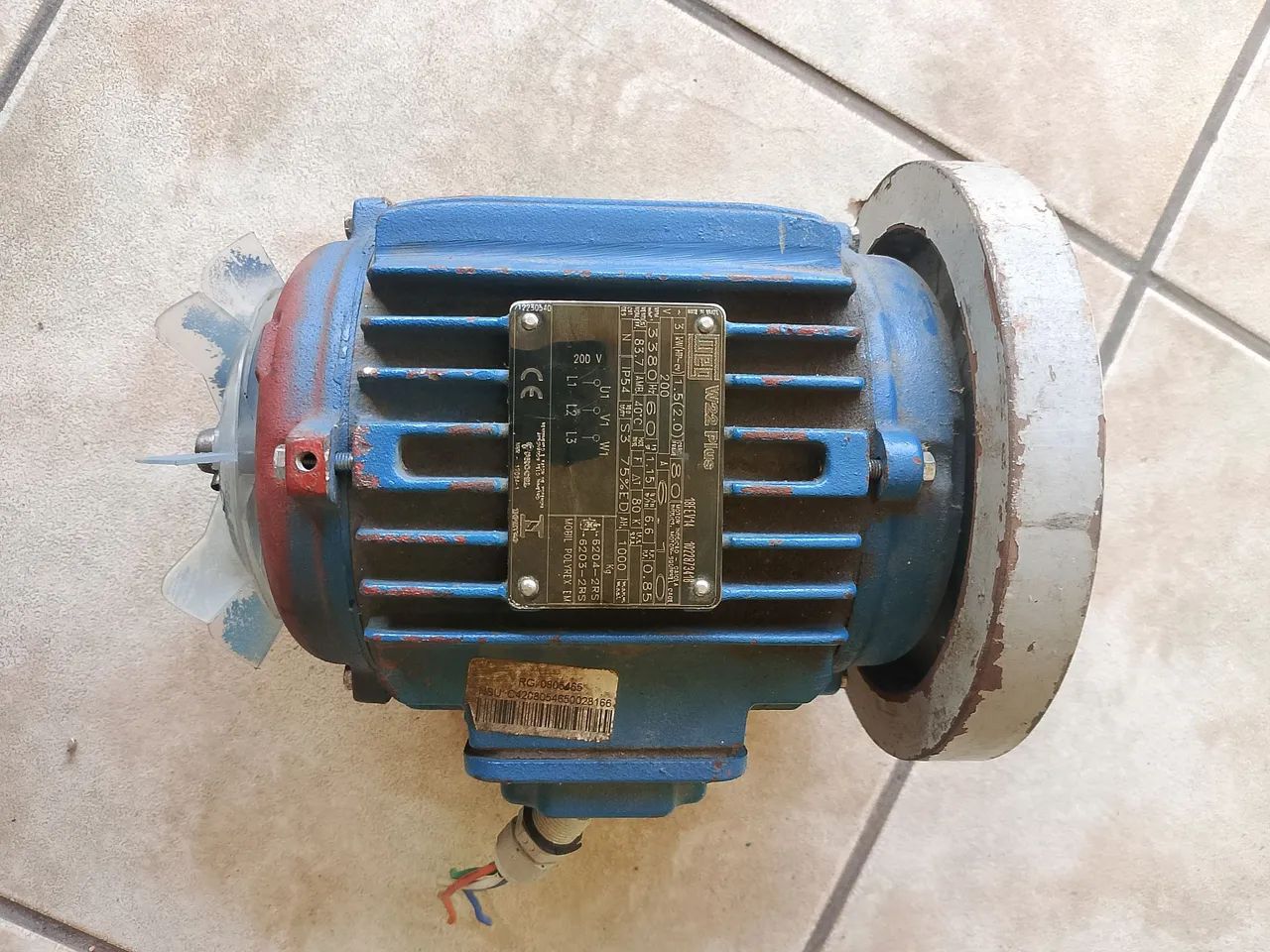 Motor weg 2cv