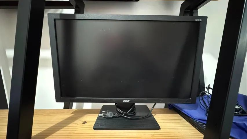Monitor Acer 24 Polegadas Full HD HDMI VGA Perfeito Estado - Foto 2