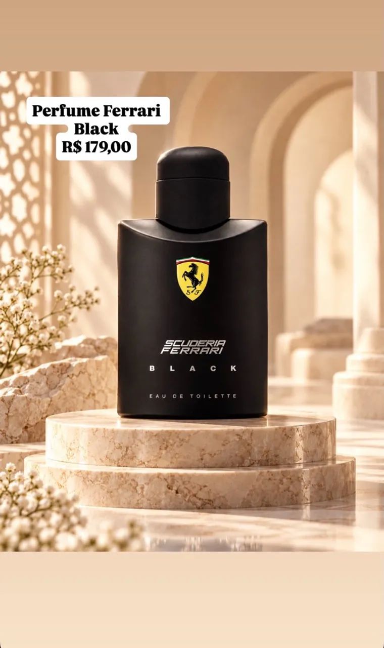Perfume Ferrari black 