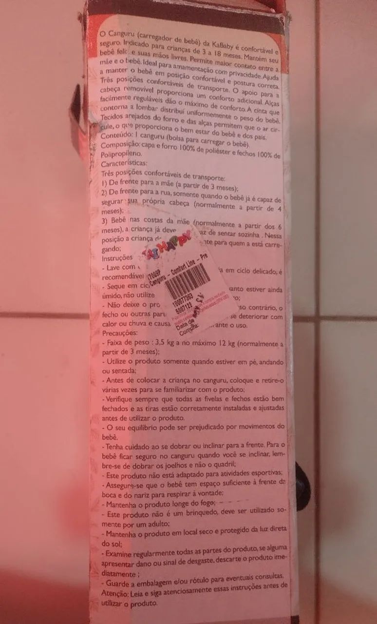 Canguru para bebe  - Foto 3
