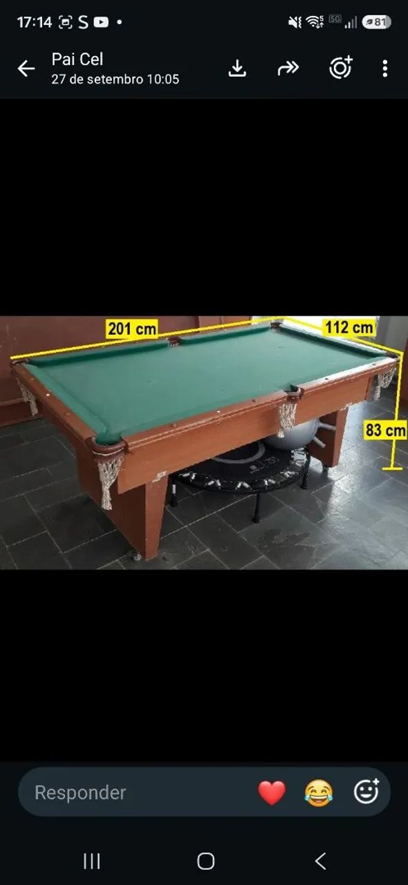 Imperdivel!!! Mesa de bilhar com tampo de mesa de ping pong mais acessorios 