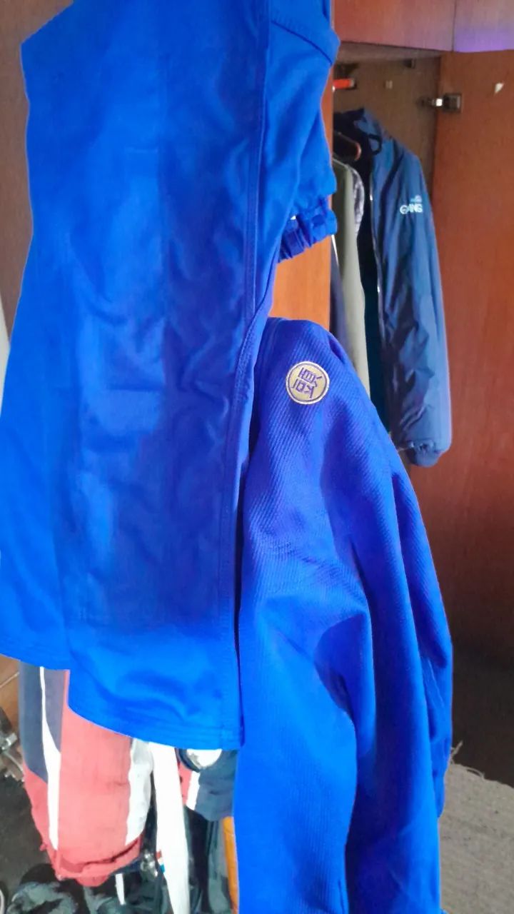 Kimono Atama novo azul A4
