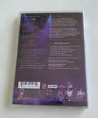 Dvd Duplo Sarah Brightman The Harem World Tour - Foto 2