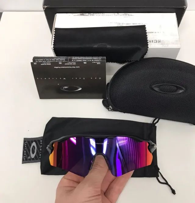 óculos oakley radar ev tanzanite ciclismo - Foto 4