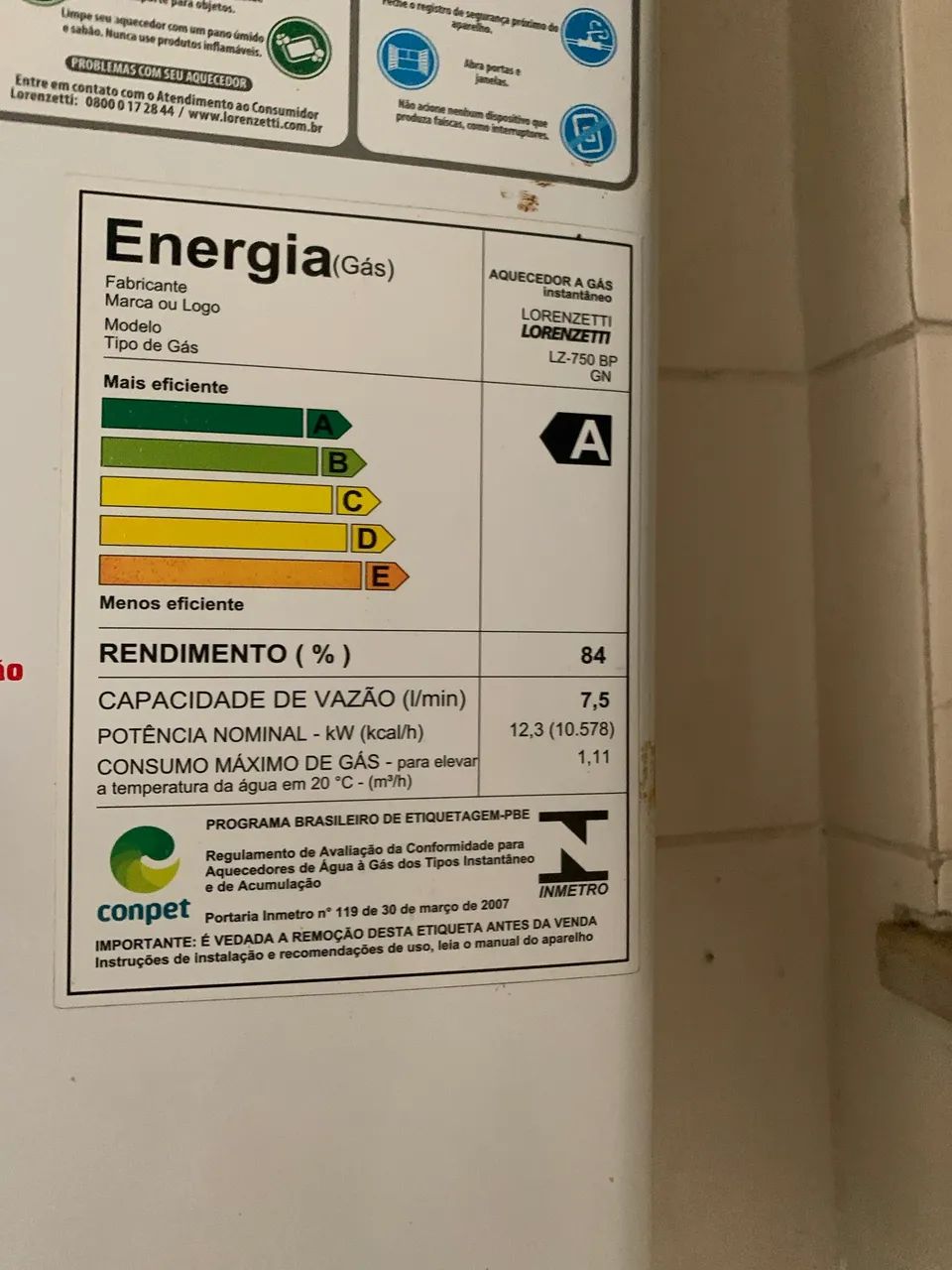 Aquecedor a gás  - Foto 3