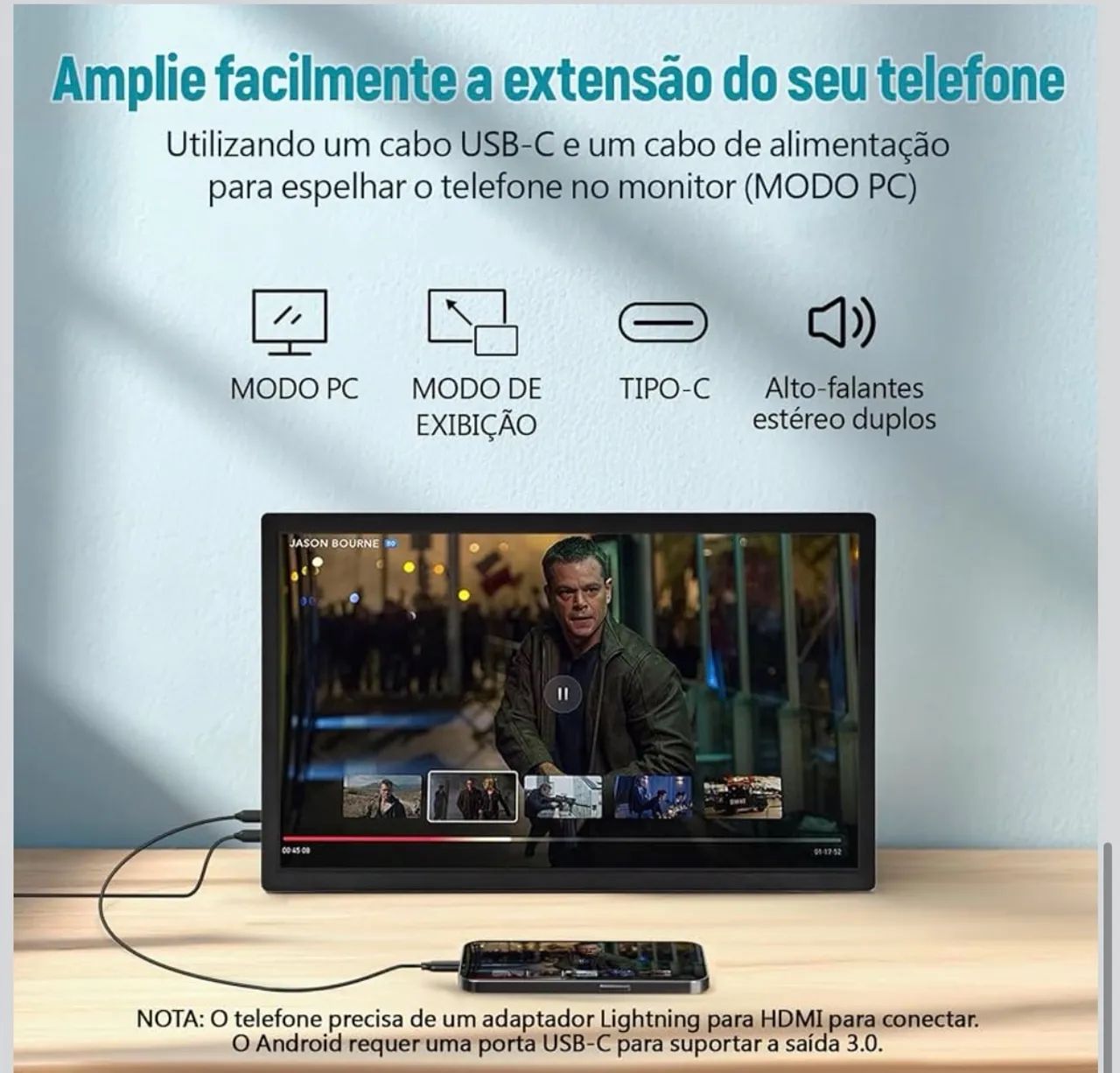 Monitor portátil  - Foto 5