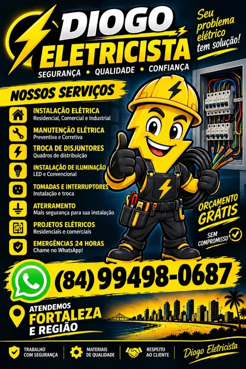 Diogo eletricista 24Horas
