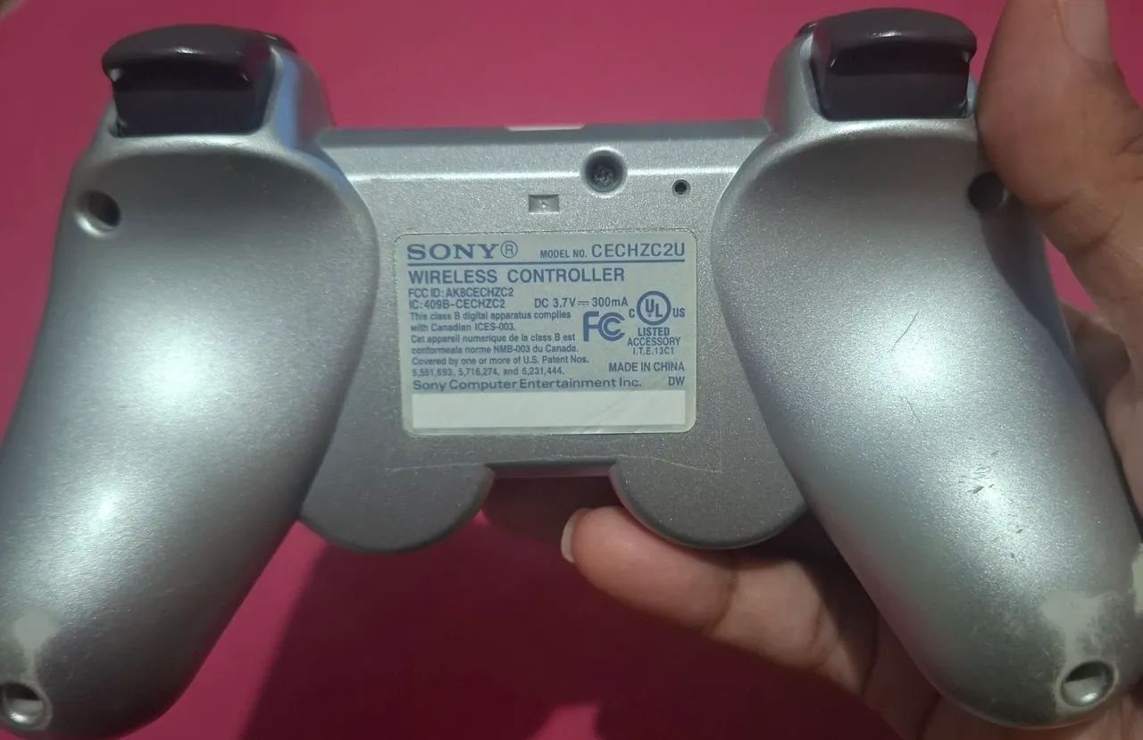 Controle ps3 dualshock 3 prata  - Foto 3