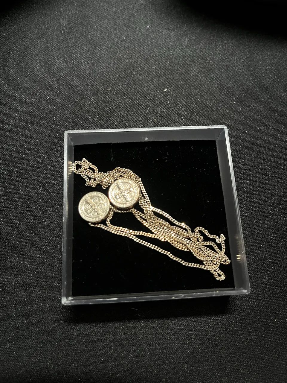 Escapulário de São Bento em Prata 925 (Com Nota/Comprovante)