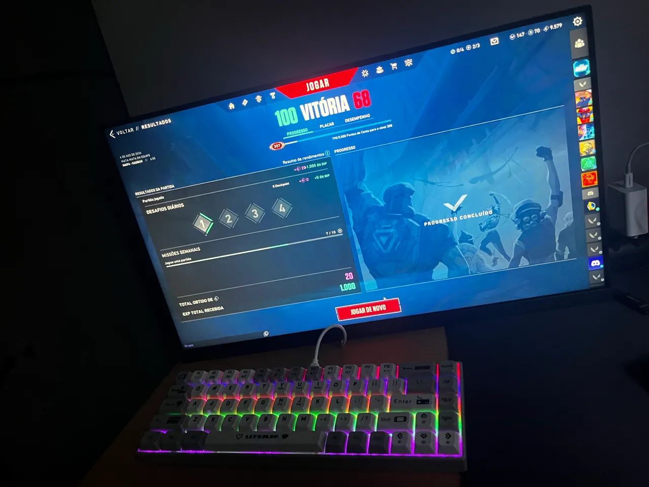 PC GAMER RYZEN 7 5700X RTX 5050  - Foto 2