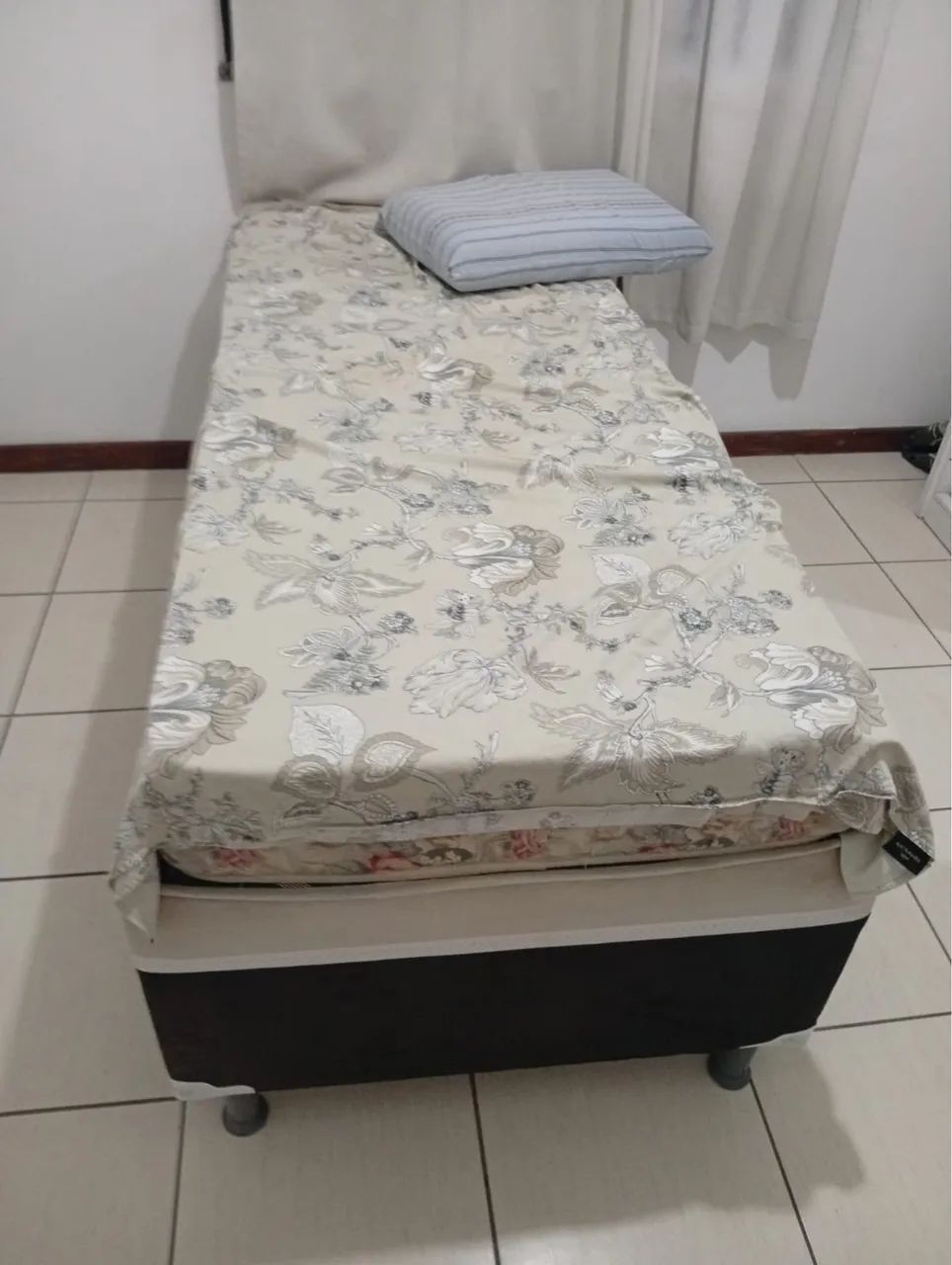 Cama Box de solteiro