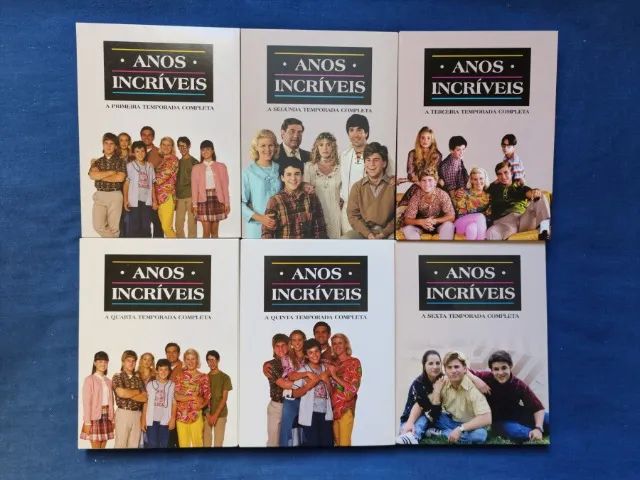 DVD Anos Incríveis -  Série Completa, 22 Discos