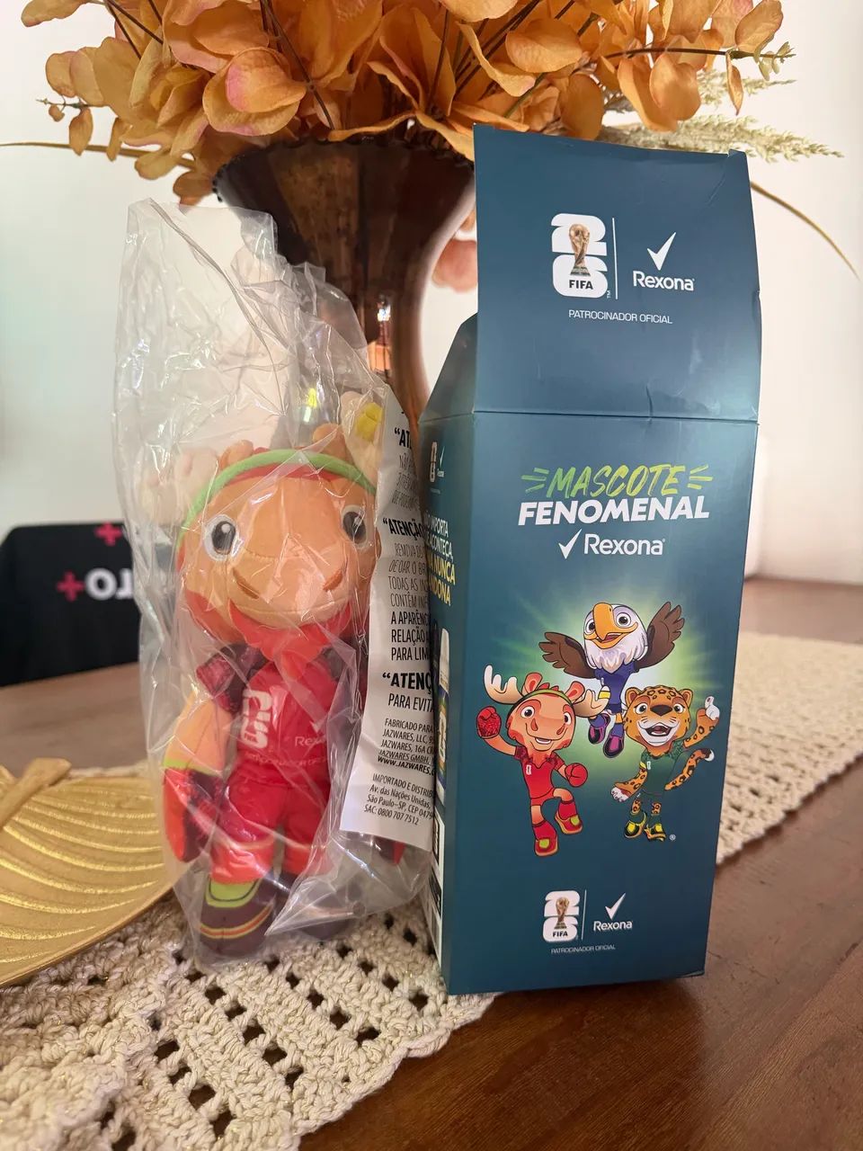 MASCOTE REXONA COPA DO MUNDO 2026 MAPLE