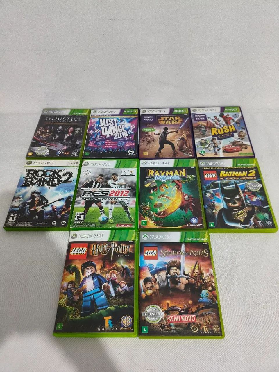 Combo de jogos Xbox 360