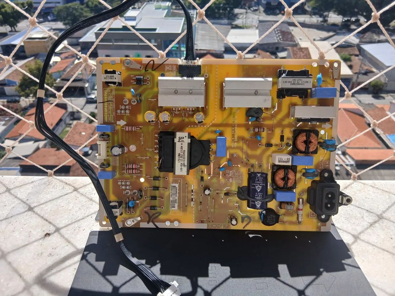 Placa da fonte de alimentação da tv lg 50 polegadas. 
