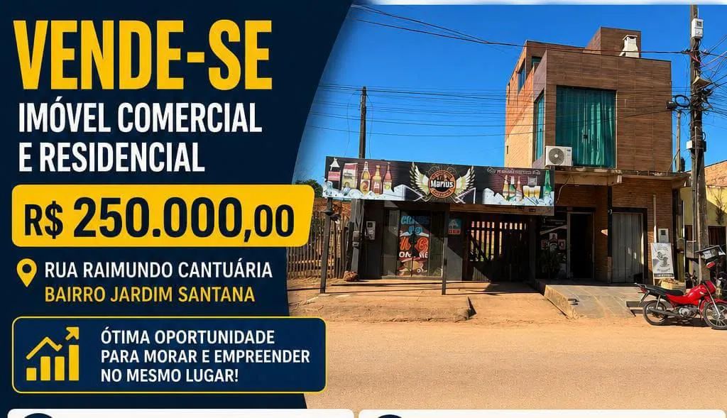 Imóvel comercial e residencial 
