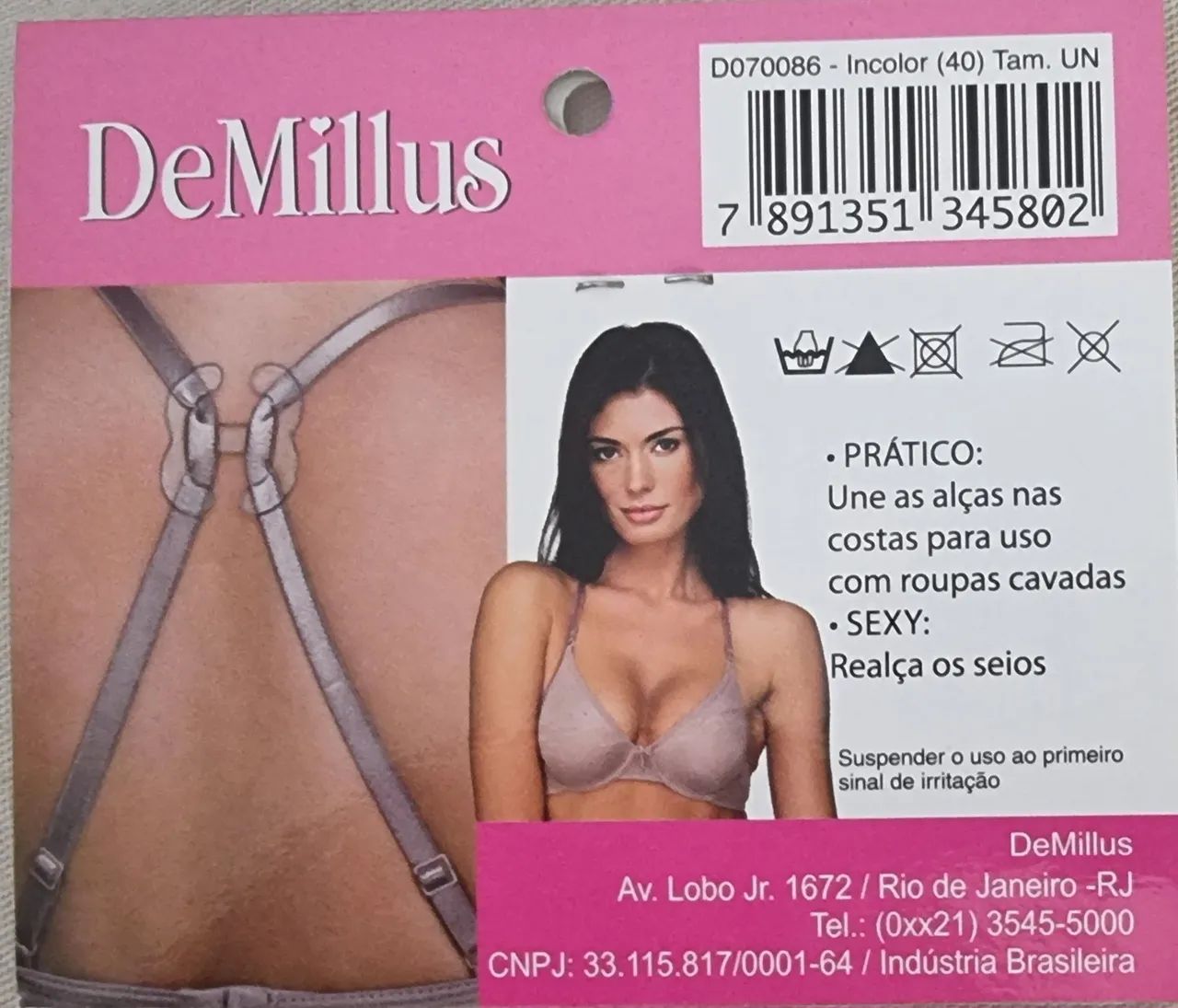 DeMillus - CLIP MAGIC UP para roupas cavadas. - Foto 2