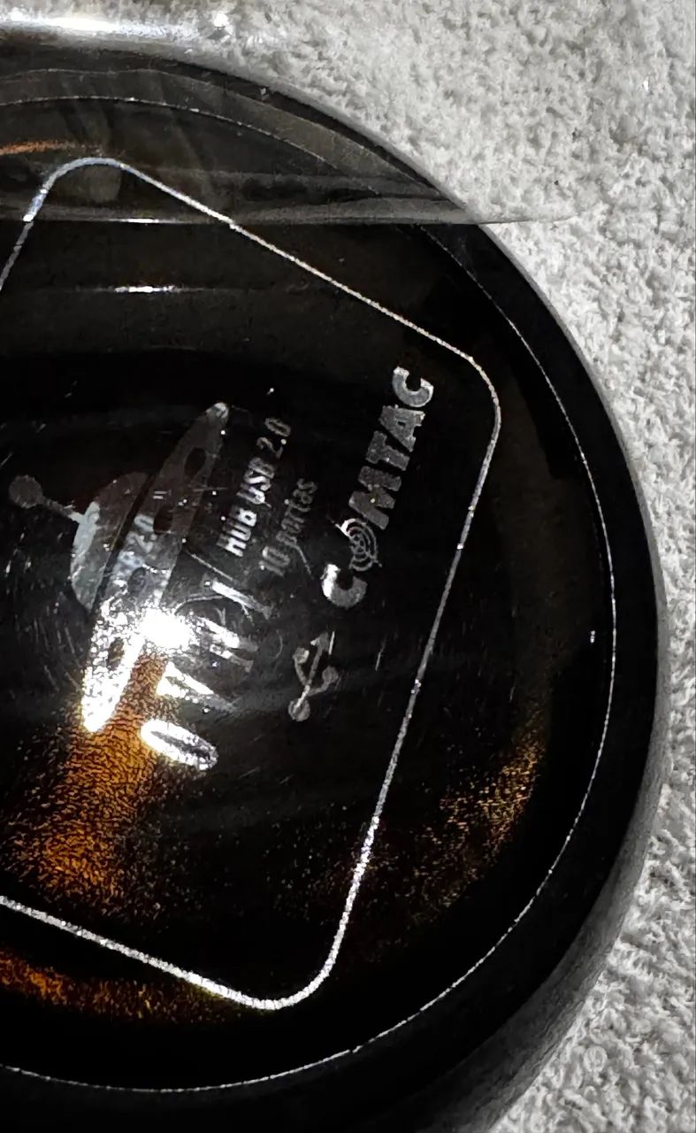 Hub Usb 2.0 Ovni 10 Portas - Comtac - Foto 4