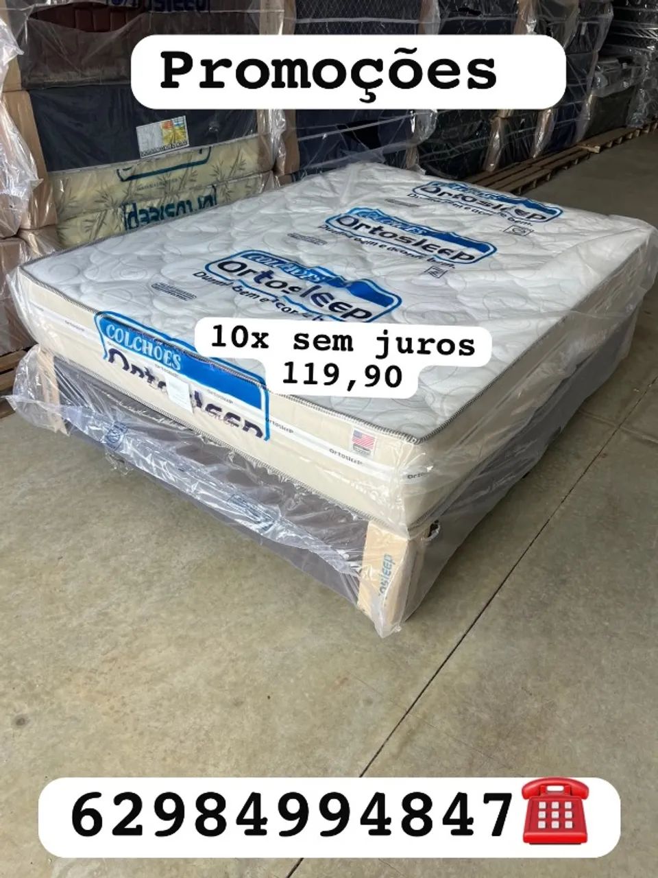 Cama de casal nova 