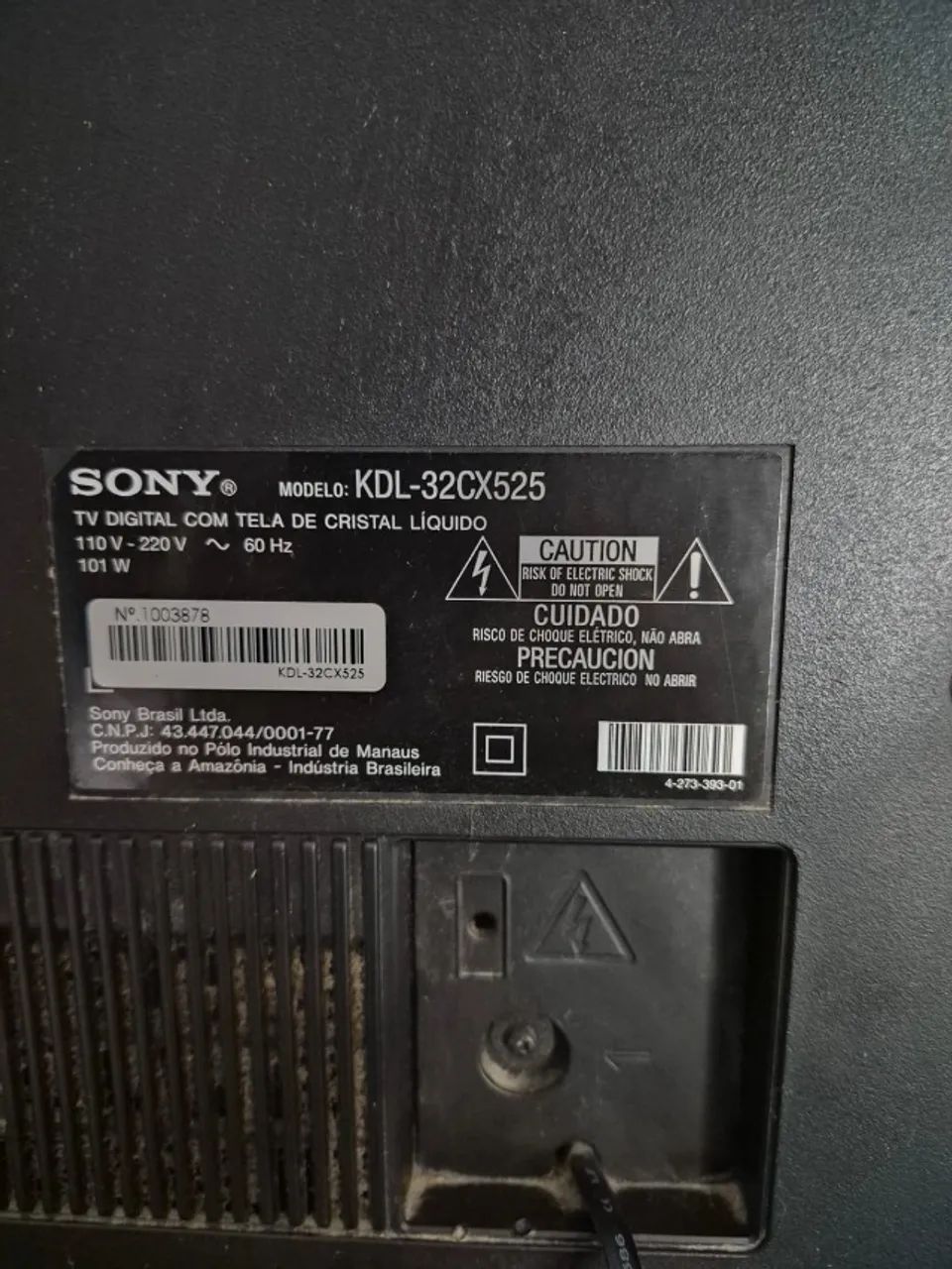 TV Sony cristal líquido 32" - 127 V - Foto 3