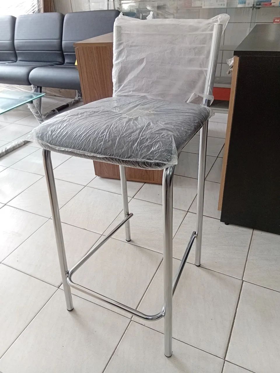 Banquete cromada para cozinha 
