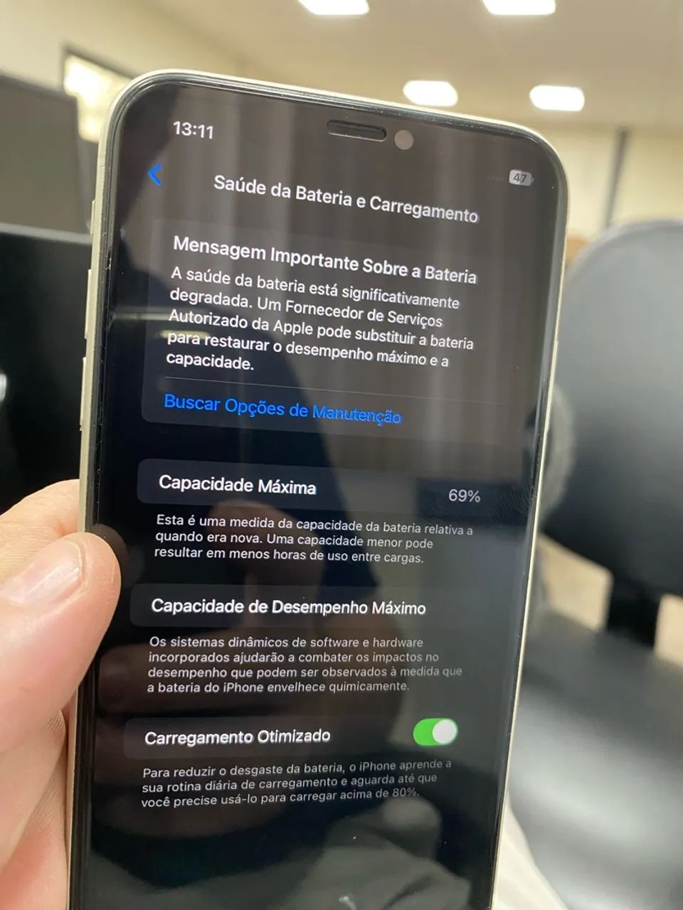 iPhone 11 branco 64gb impecável  - Foto 4