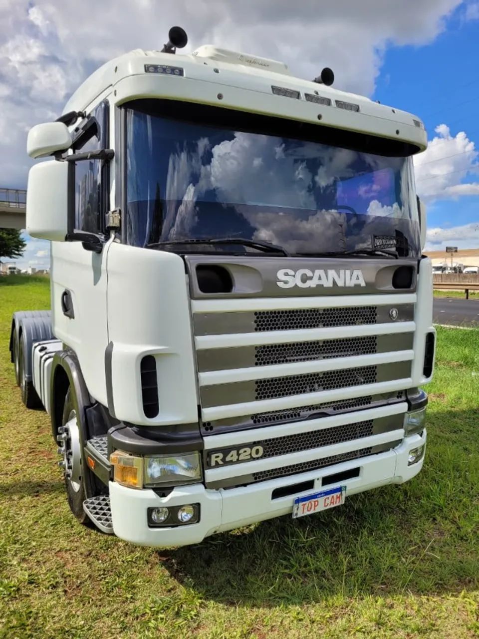 SCANIA R420 6X2 2007 / 2008 BRANCO TRUCADA * - Foto 9