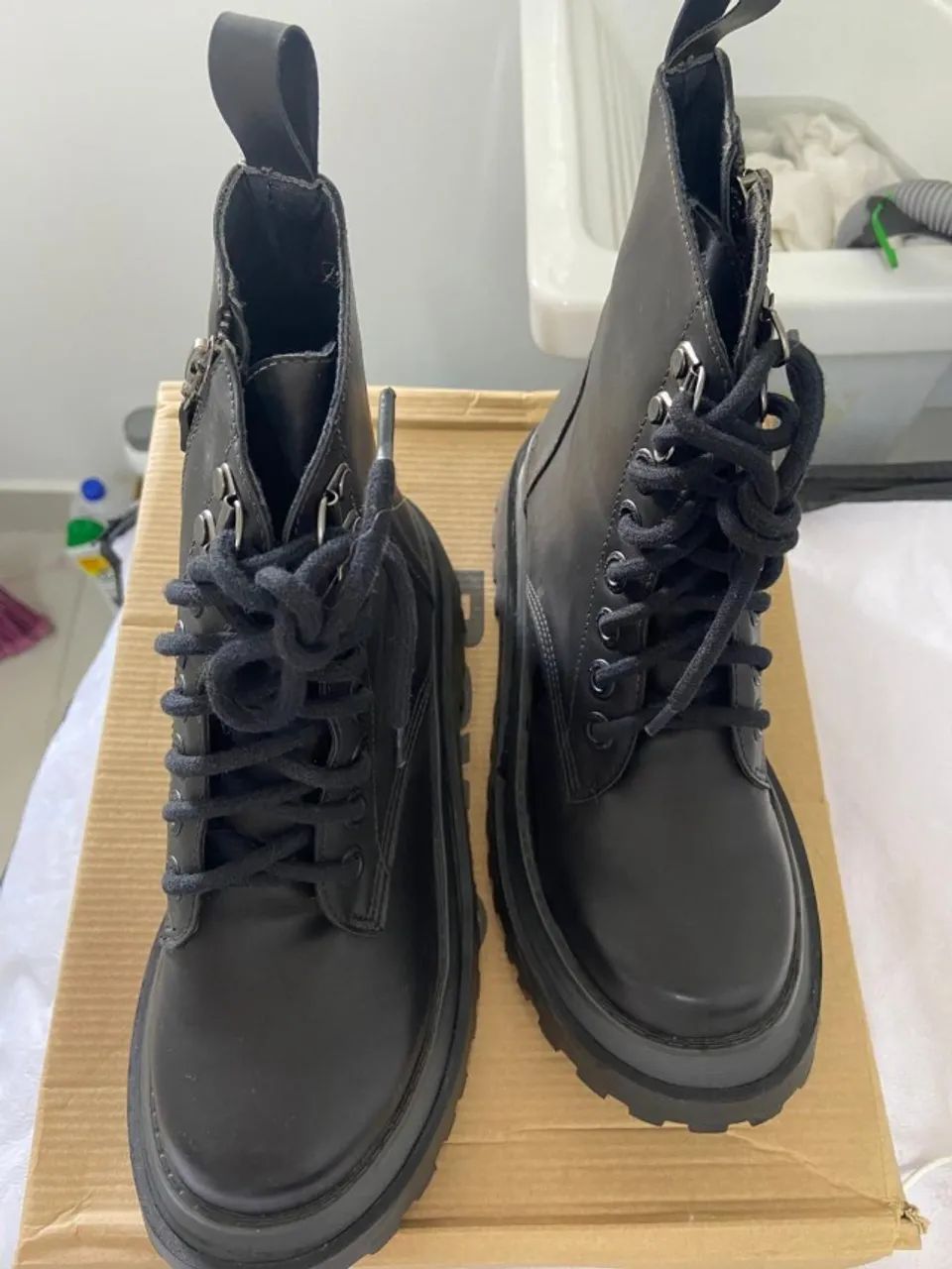 Bota preta baw 35 - Foto 4