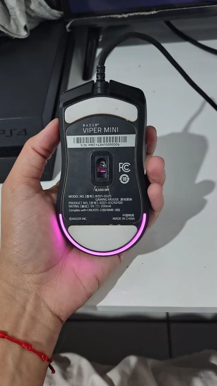 Mouse Gamer Razer Viper Mini Original - Perfeito Estado - Foto 3