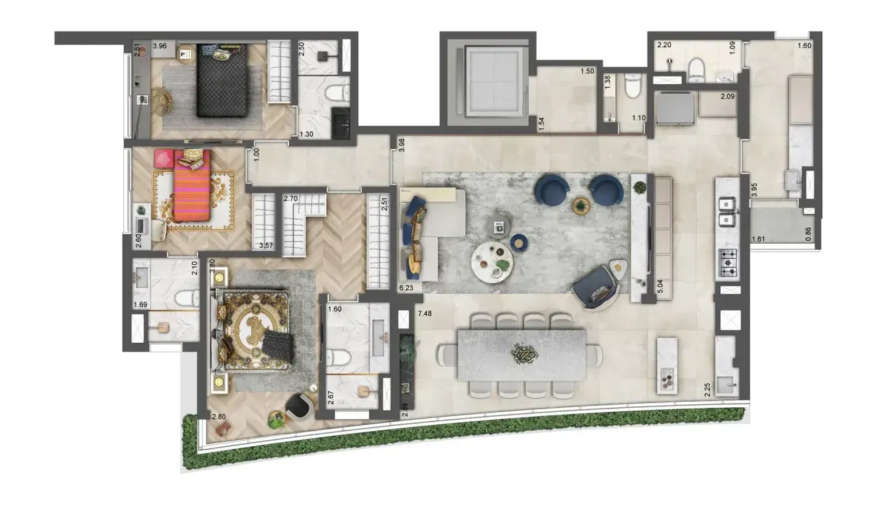 PLANTA 149m²