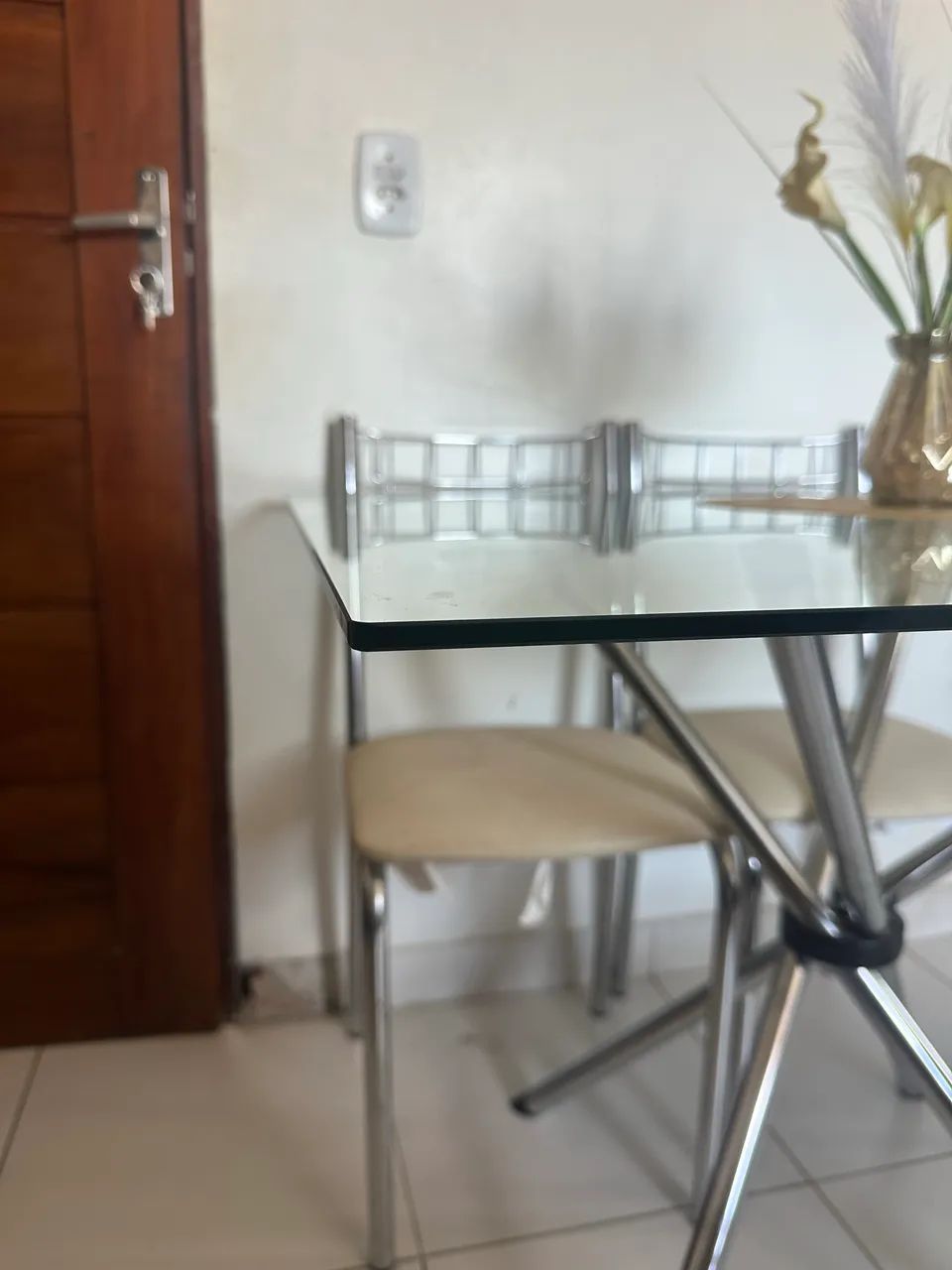Mesa de vidro 4 Lugares  - Foto 2