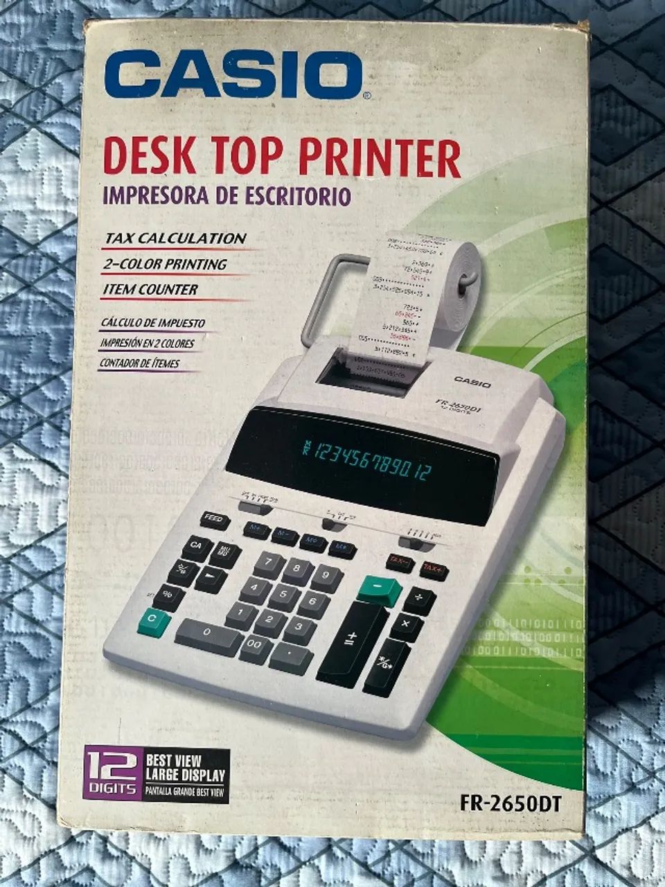 Calculadora Casio Desk Top Printer  - Foto 2
