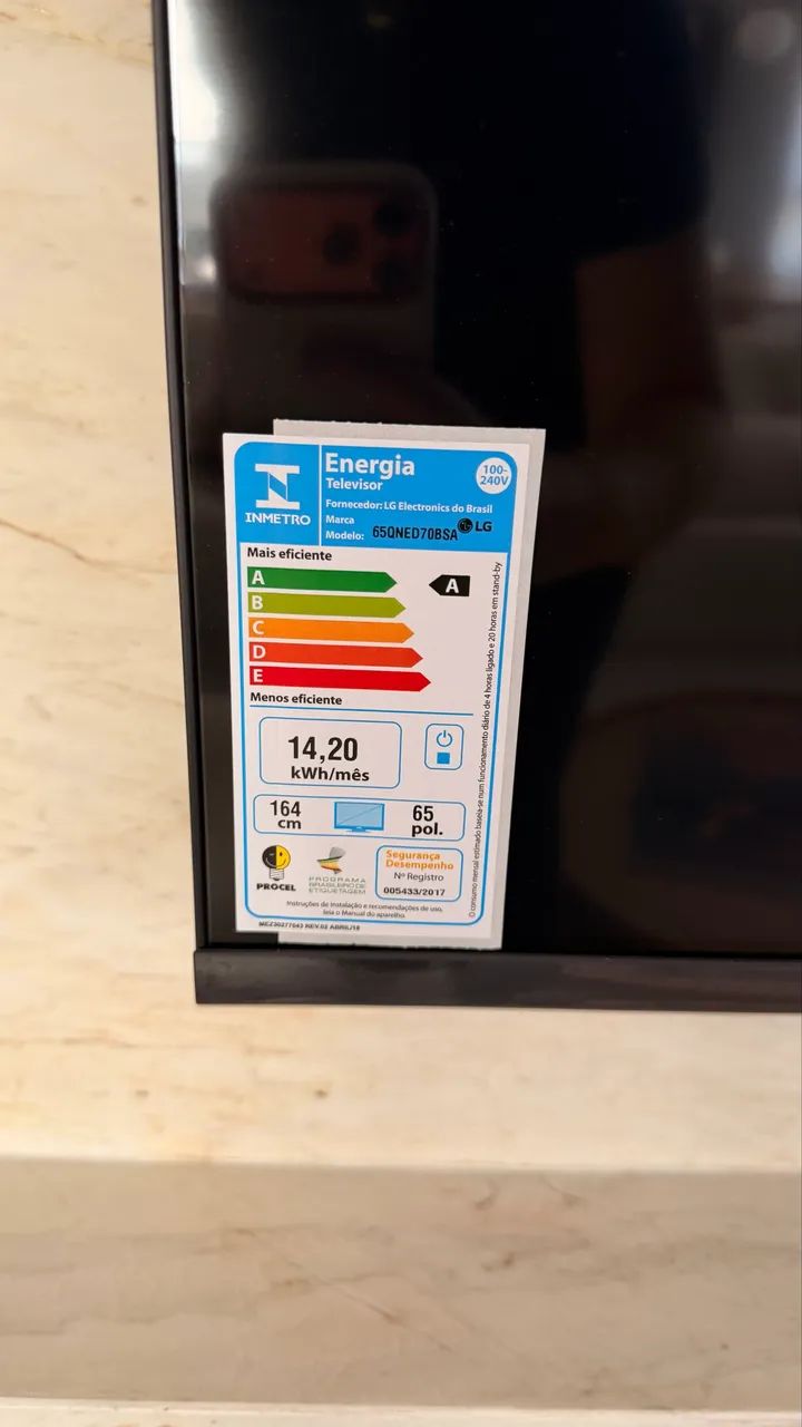 TV 65 polegadas LG 4K UHD - Foto 2