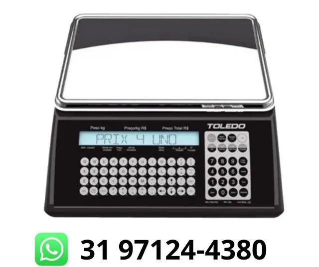 Balança Etiquetadora com WiFi Prix 4 Toledo