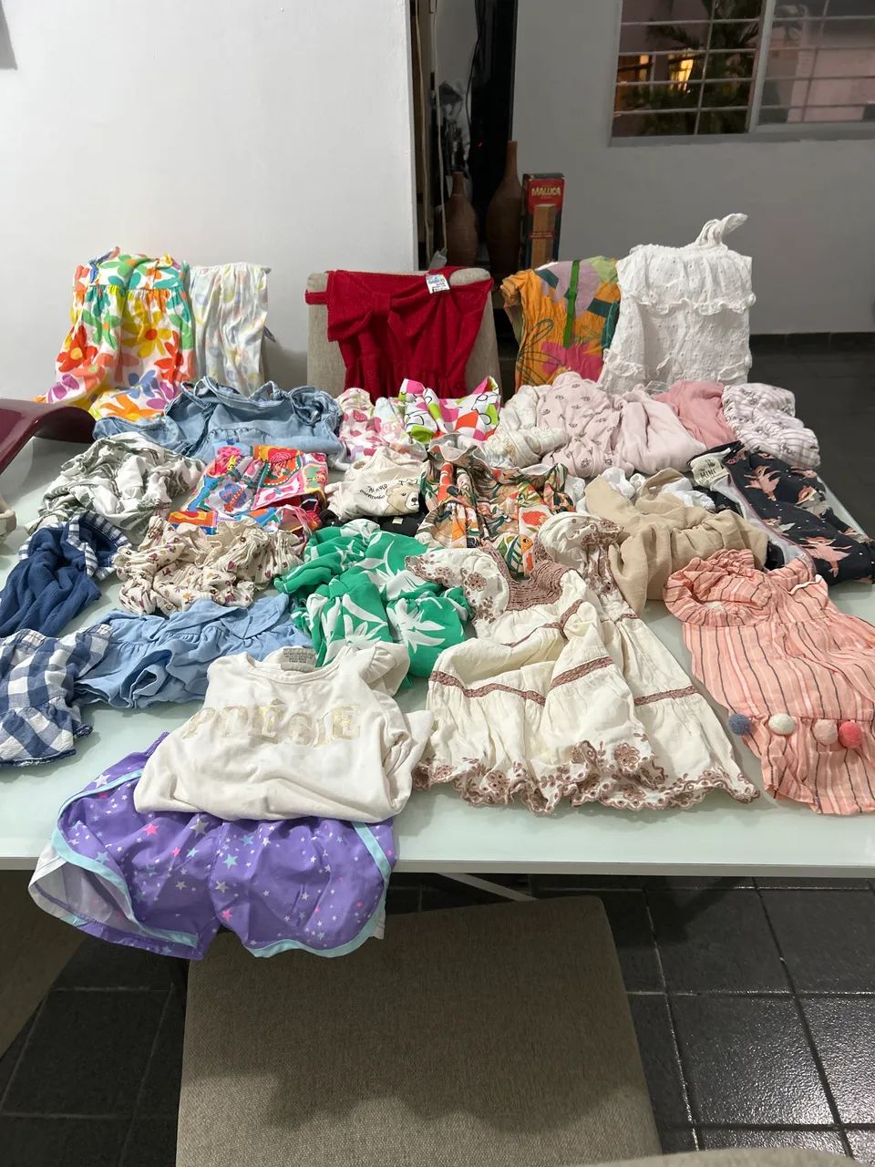 Combo completo para meninas de ate (2) anos 