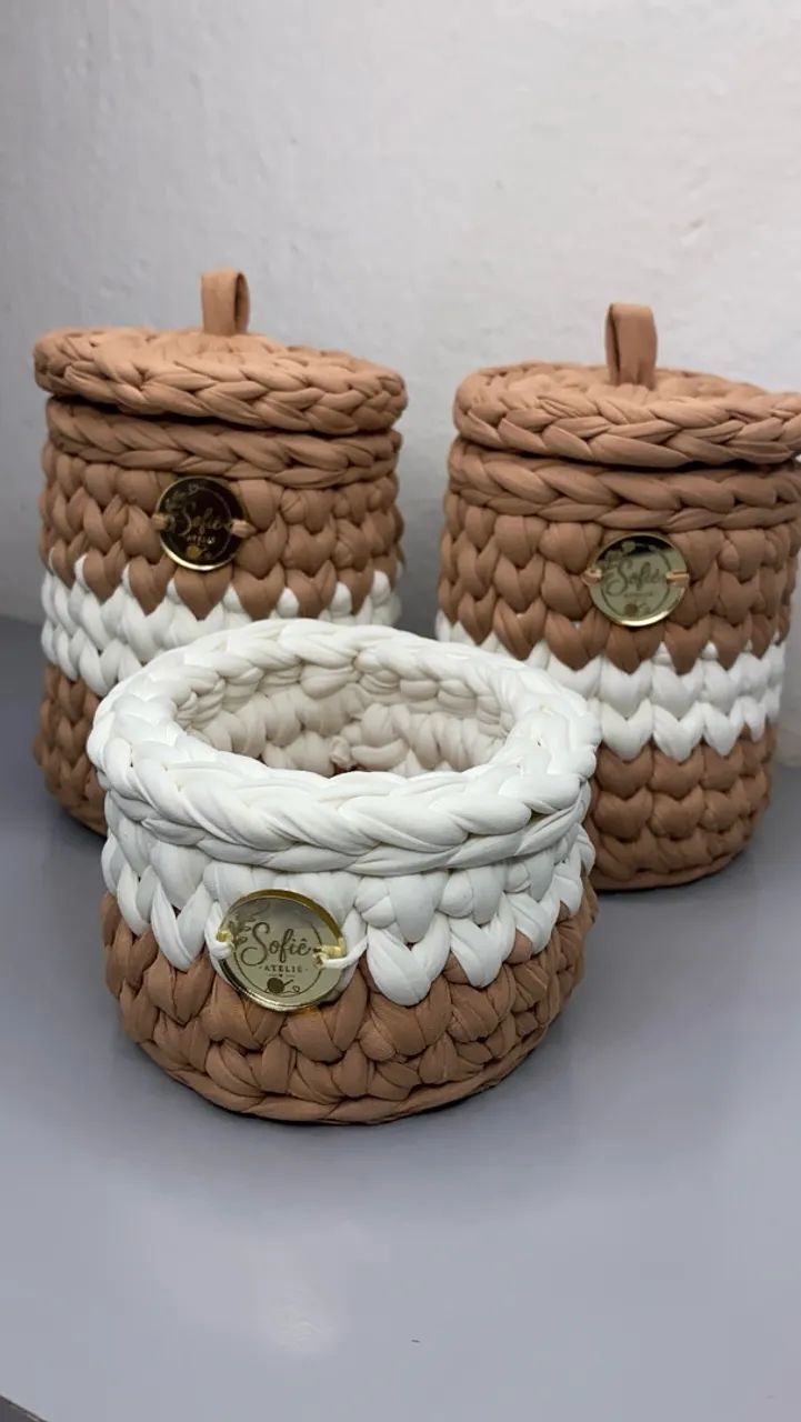 Kit higiene bebê crochê 
