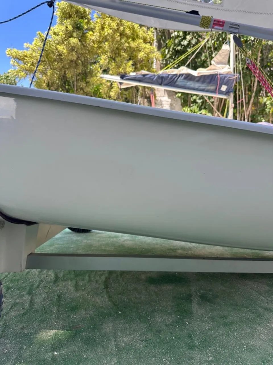 Dingue Holos preparado para regata  - Foto 3