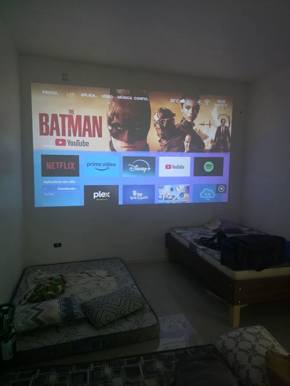 Projetor AOC Star1 Android (Usado uma vez) - Foto 4