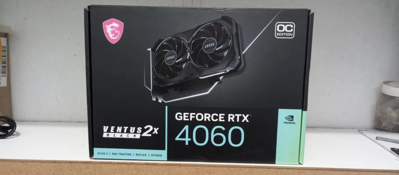 Placa de Vídeo RTX4060 MSI 2X Ventus Oc - Foto 4