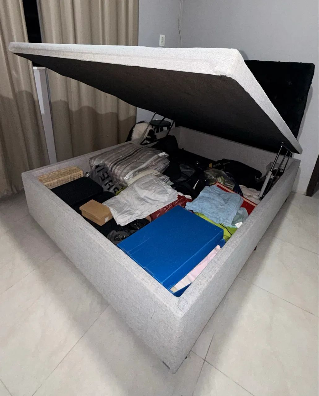 Cama Box Casal com Ba ú - Foto 2