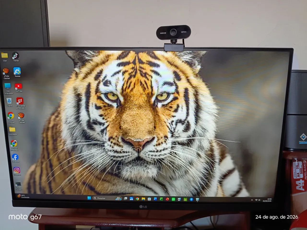 Monitor LG 27 polegadas(Leia a descrição)