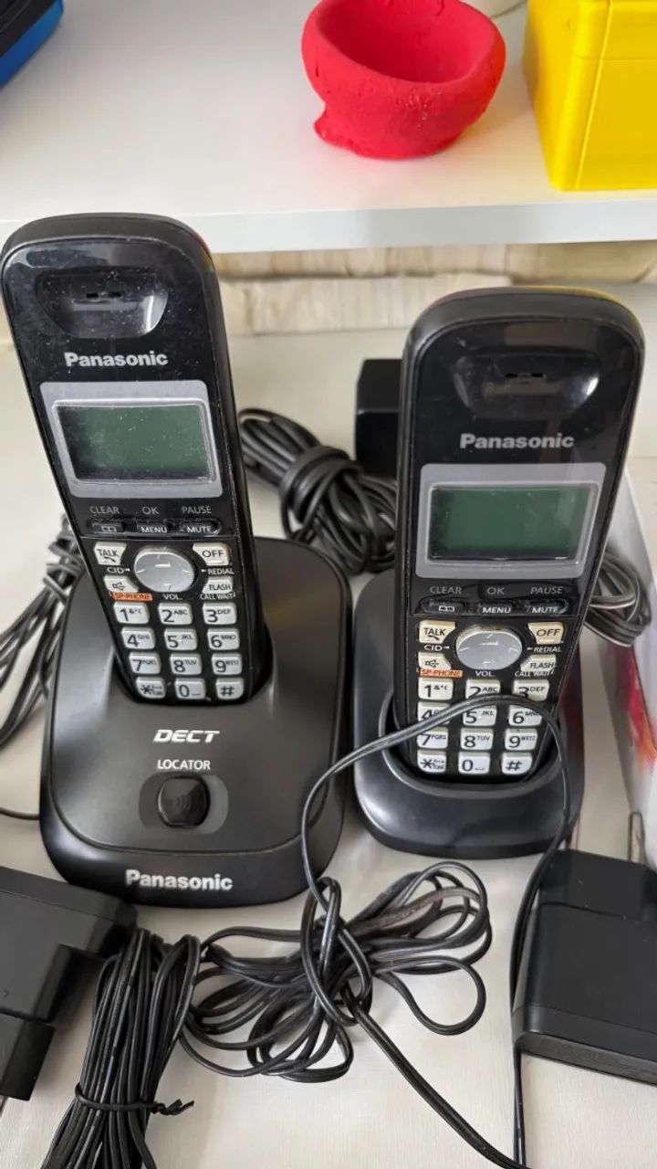 Lote 9 Telefone Sem Fio Panasonic, Elgin, Intelbras, Gigaset - Foto 4