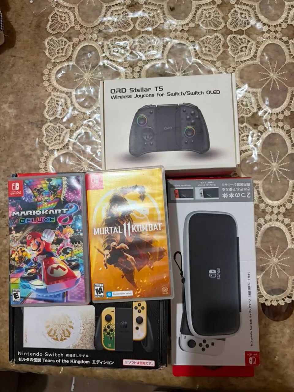 Nintendo Switch OLED 64GB - Edição The Legend of Zelda: Tears of