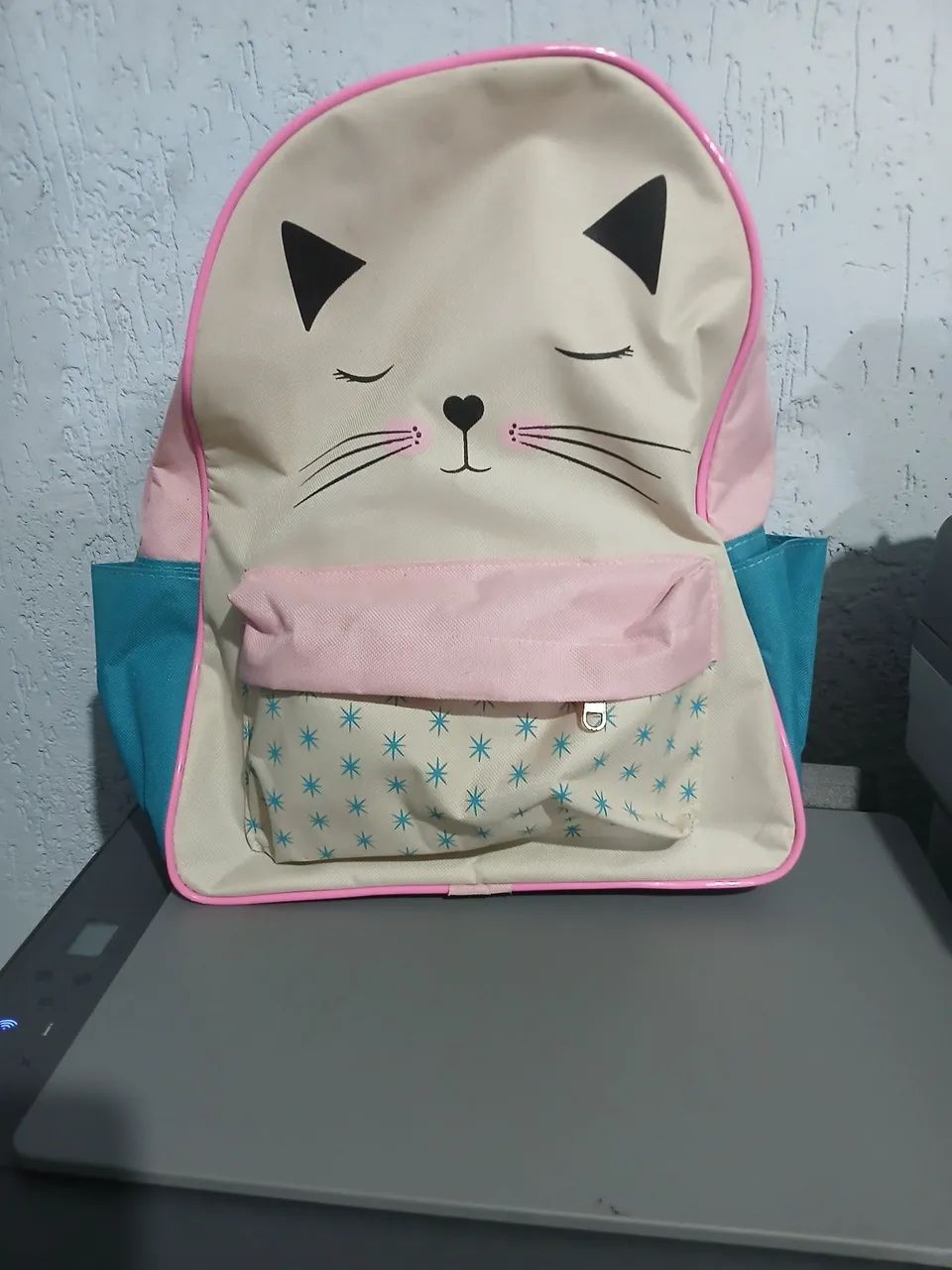 Mochila infantil de gatinha