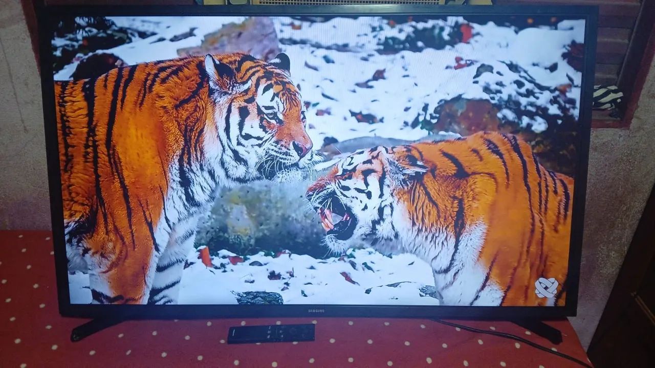 Vendo tv Samsung 43 polegadas smart funcionando perfeitamente valor 850 pra vim buscar  - Foto 3
