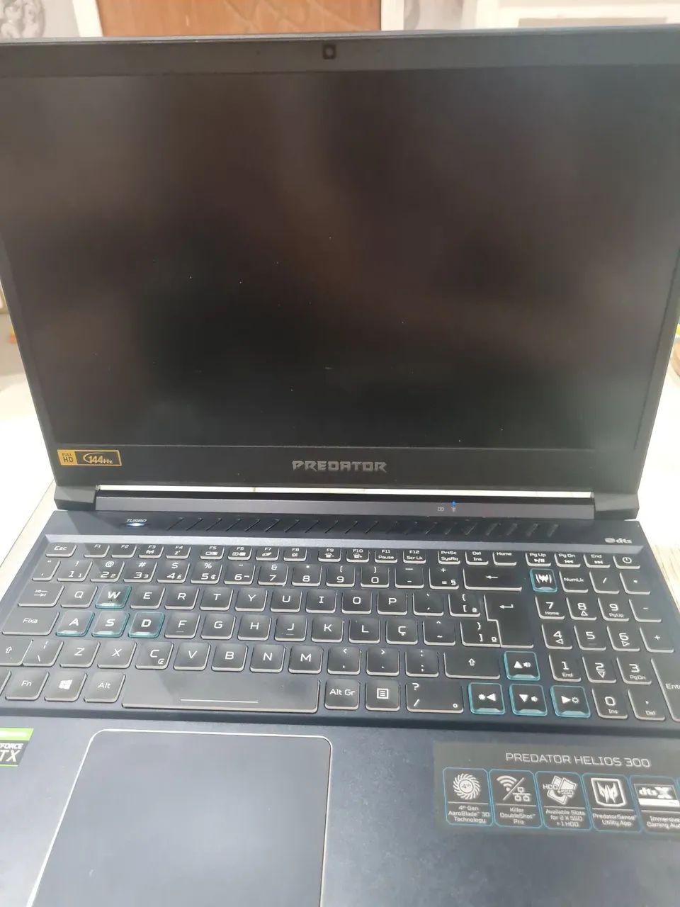 Notebook Gamer RTX 2070 + I7 10750H