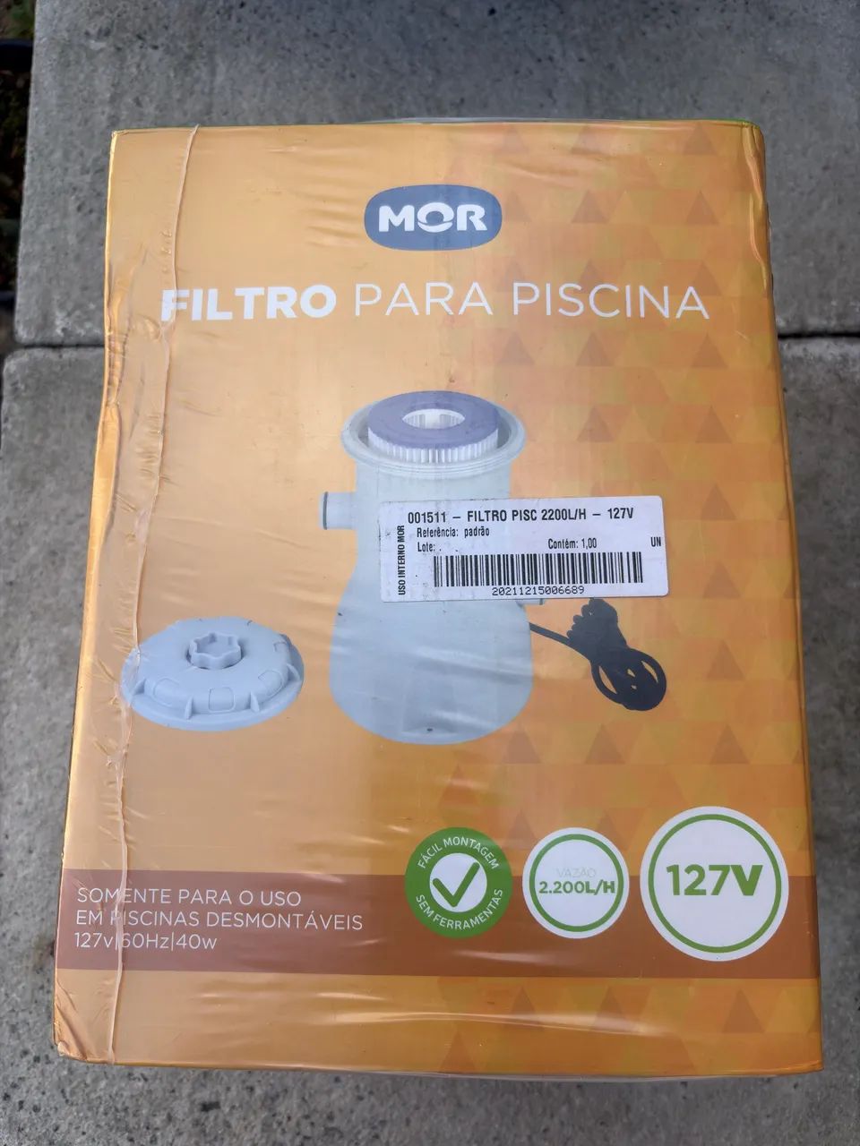 Filtro para piscina Mor