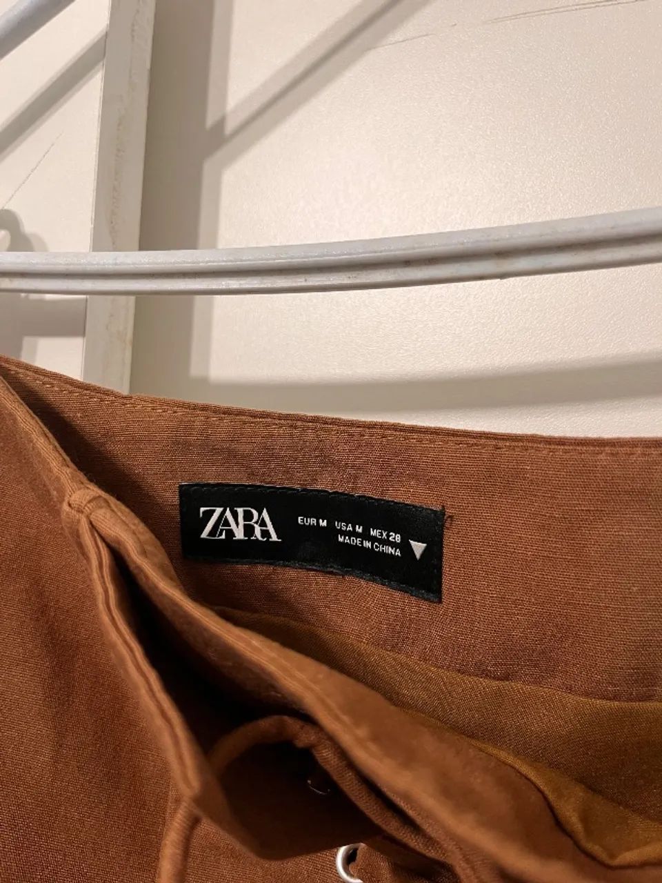 Saia Zara marrom - Foto 2